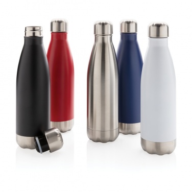 Logo trade promotional products image of: Vacuum insulated stainless steel bottle