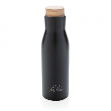 Logo trade promotional merchandise image of: Clima leakproof vacuum bottle with steel lid