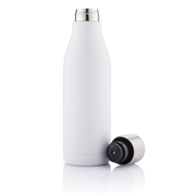 Logo trade advertising products image of: UV-C steriliser vacuum stainless steel bottle