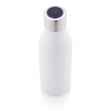 Logotrade promotional item picture of: UV-C steriliser vacuum stainless steel bottle