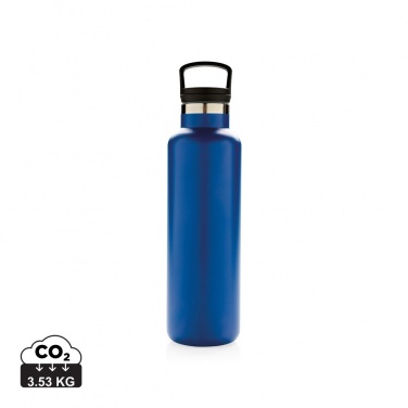 Logo trade promotional merchandise image of: Vacuum insulated leak proof standard mouth bottle