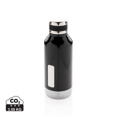 Logotrade promotional giveaways photo of: Leak proof vacuum bottle with logo plate