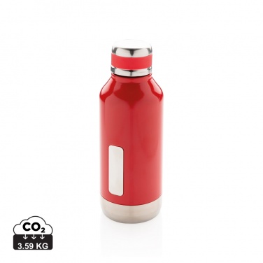 Logo trade promotional item photo of: Leak proof vacuum bottle with logo plate