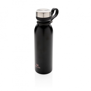 Logo trade promotional products image of: Copper vacuum insulated bottle with carry loop