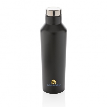 Logo trade promotional giveaway photo of: Modern vacuum stainless steel water bottle