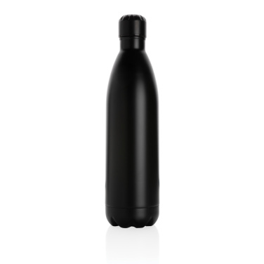 Logotrade business gift image of: Solid colour vacuum stainless steel bottle 1L