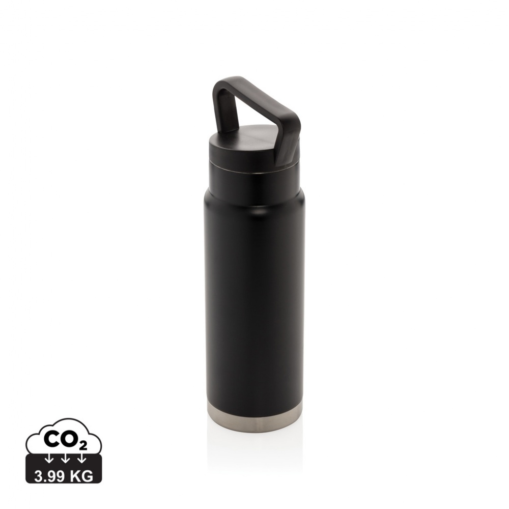 Logo trade promotional items picture of: Leakproof vacuum on-the-go bottle with handle