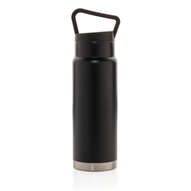 Logo trade promotional merchandise image of: Leakproof vacuum on-the-go bottle with handle