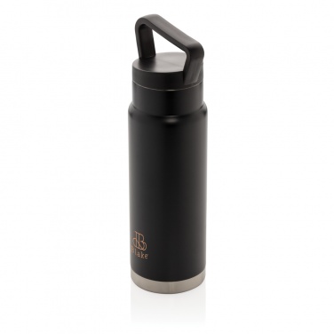 Logotrade promotional item image of: Leakproof vacuum on-the-go bottle with handle