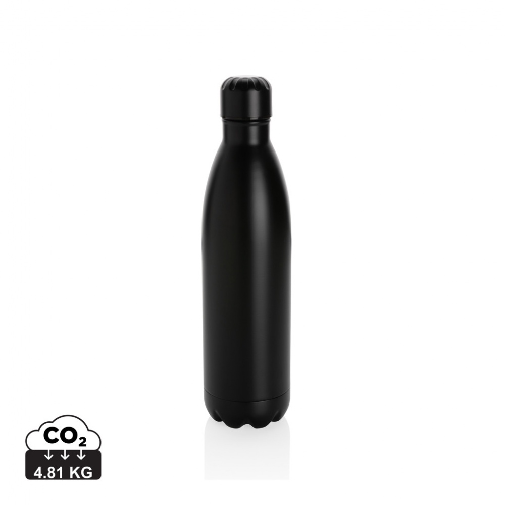 Logotrade advertising product image of: Solid colour vacuum stainless steel bottle 750ml