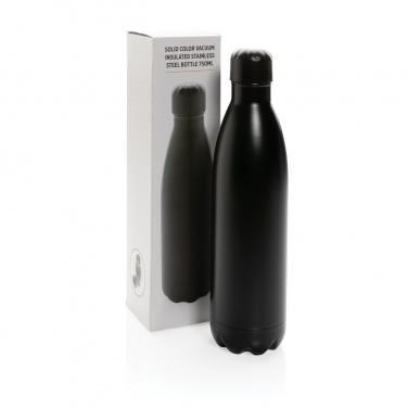 Logotrade corporate gift picture of: Solid colour vacuum stainless steel bottle 750ml