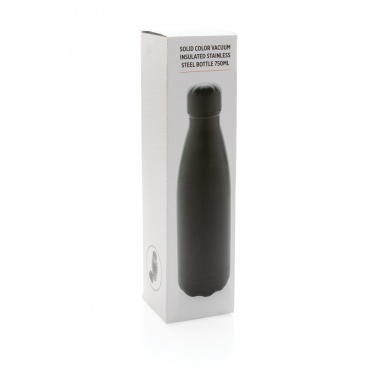 Logotrade promotional item image of: Solid colour vacuum stainless steel bottle 750ml