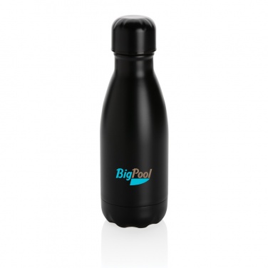 Logo trade promotional product photo of: Solid colour vacuum stainless steel bottle 260ml