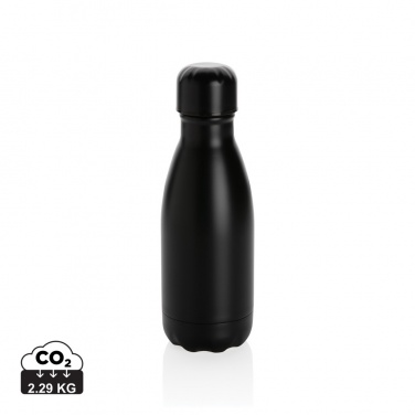 Logo trade advertising products image of: Solid colour vacuum stainless steel bottle 260ml