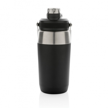 Logo trade promotional gifts picture of: Vacuum stainless steel dual function lid bottle 500ml