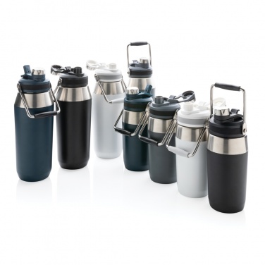 Logo trade promotional merchandise photo of: Vacuum stainless steel dual function lid bottle 500ml