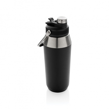 Logotrade promotional giveaway image of: Vacuum stainless steel dual function lid bottle 1L