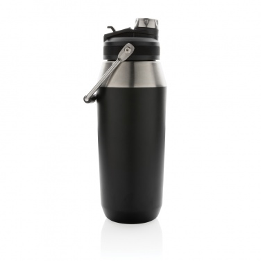 Logotrade advertising product picture of: Vacuum stainless steel dual function lid bottle 1L