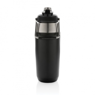 Logotrade advertising products photo of: Vacuum stainless steel dual function lid bottle 1L