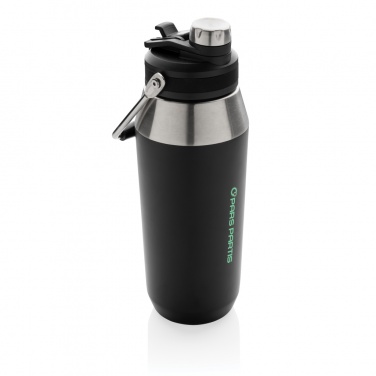 Logotrade promotional merchandise image of: Vacuum stainless steel dual function lid bottle 1L