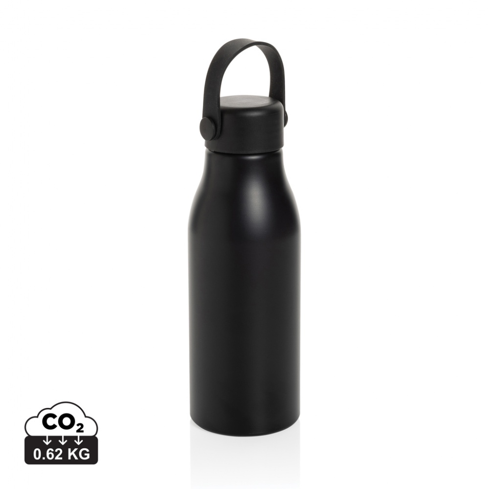 Logo trade corporate gift photo of: Pluto RCS Certified recycled aluminium bottle 680ml