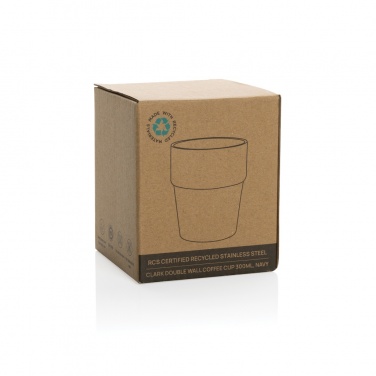 Logo trade promotional item photo of: Clark RCS double wall coffee cup 300ML