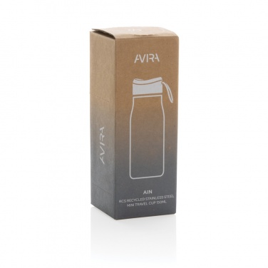 Logotrade promotional product picture of: Avira Ain RCS Re-steel 150ML mini travel bottle