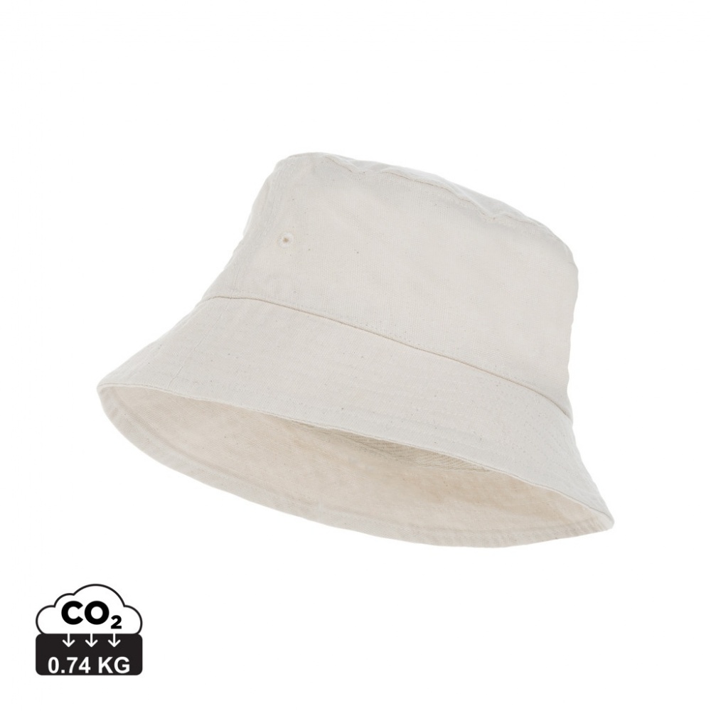 Logo trade promotional product photo of: Impact Aware™ 285 gsm rcanvas one size bucket hat undyed