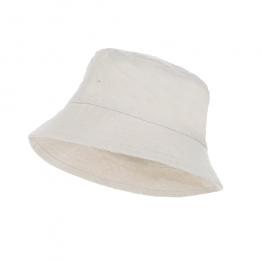 Logo trade corporate gift photo of: Impact Aware™ 285 gsm rcanvas one size bucket hat undyed