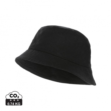 Logo trade promotional gifts picture of: Impact Aware™ 285 gsm rcanvas one size bucket hat undyed