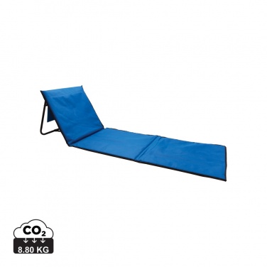 Logo trade promotional merchandise picture of: Foldable beach lounge chair