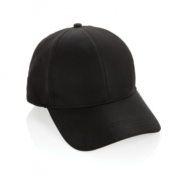 Logo trade promotional gifts image of: Impact AWARE™ RPET 6 panel sports cap