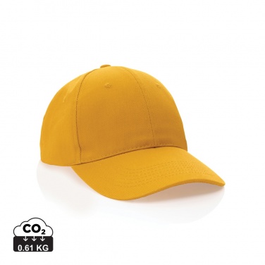 Logotrade business gift image of: Impact 6 panel 280gr Recycled cotton cap with AWARE™ tracer