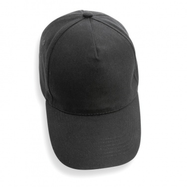 Logo trade promotional products image of: Impact 5panel 280gr Recycled cotton cap with AWARE™ tracer