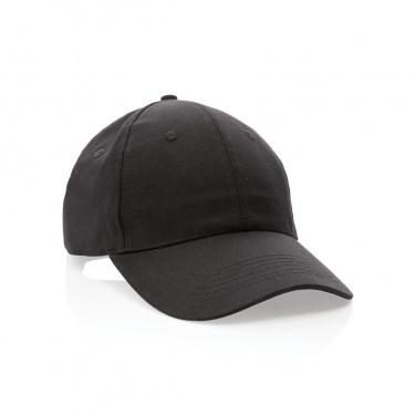 Logo trade business gift photo of: Impact 6 panel 190gr Recycled cotton cap with AWARE™ tracer