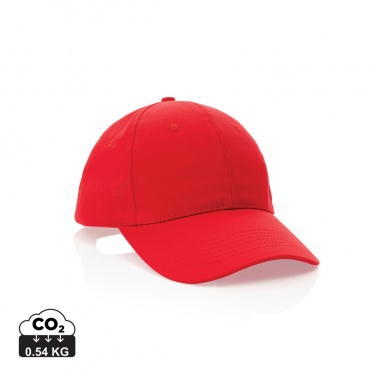 Logotrade promotional merchandise picture of: Impact 6 panel 190gr Recycled cotton cap with AWARE™ tracer