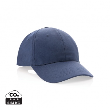 Logotrade promotional item picture of: Impact 6 panel 190gr Recycled cotton cap with AWARE™ tracer