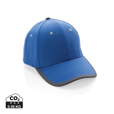 Logotrade promotional item image of: Impact AWARE™ Brushed rcotton 6 panel contrast cap 280gr