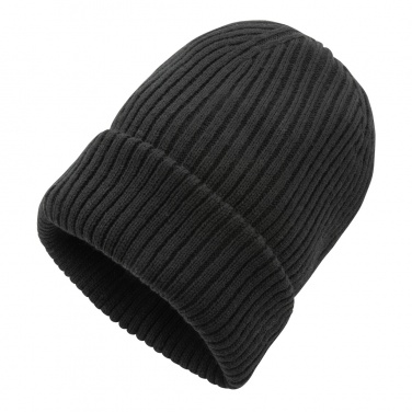 Logotrade promotional product image of: Impact AWARE™  Polylana® double knitted beanie