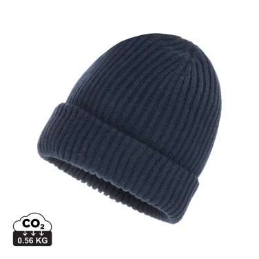 Logo trade promotional giveaways picture of: Impact AWARE™  Polylana® double knitted beanie