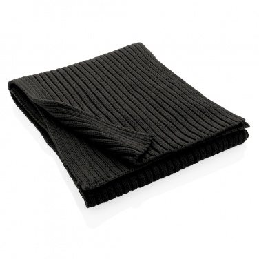 Logotrade corporate gift picture of: Impact AWARE™ Polylana® knitted scarf 180 x 25cm