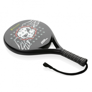 Logo trade promotional merchandise image of: No Fear Fiber Glass Padel Racket