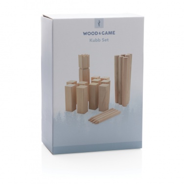 Logotrade corporate gift picture of: Wooden kubb set