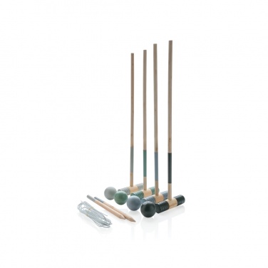 Logotrade promotional giveaway image of: Wooden croquet set