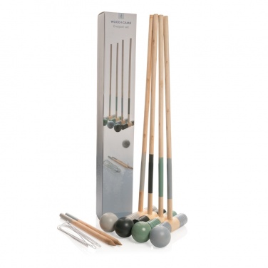 Logotrade business gift image of: Wooden croquet set