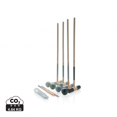 Logotrade advertising product image of: Wooden croquet set