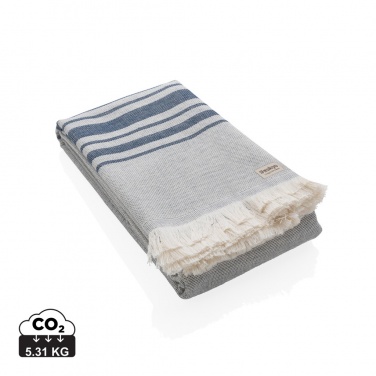 Logo trade promotional giveaways image of: Ukiyo Yumiko AWARE™ Hammam Towel 100 x 180cm