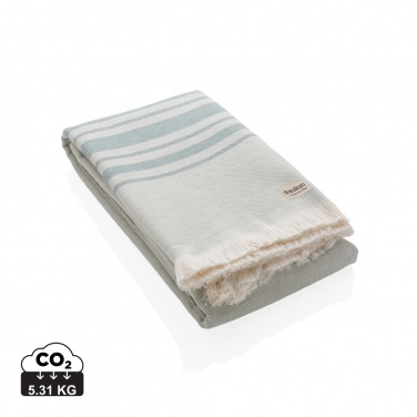 Logo trade promotional gifts image of: Ukiyo Yumiko AWARE™ Hammam Towel 100 x 180cm