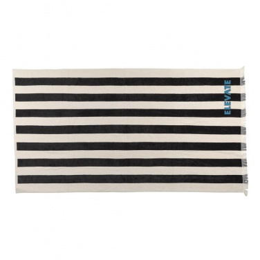 Logo trade corporate gift photo of: Ukiyo Yukari AWARE™ XL deluxe beach towel 100x180cm