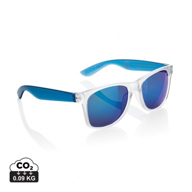 Logotrade corporate gift picture of: Gleam RCS recycled PC mirror lens sunglasses